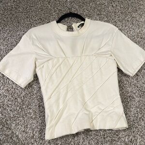 Alexander wang corset to tee material